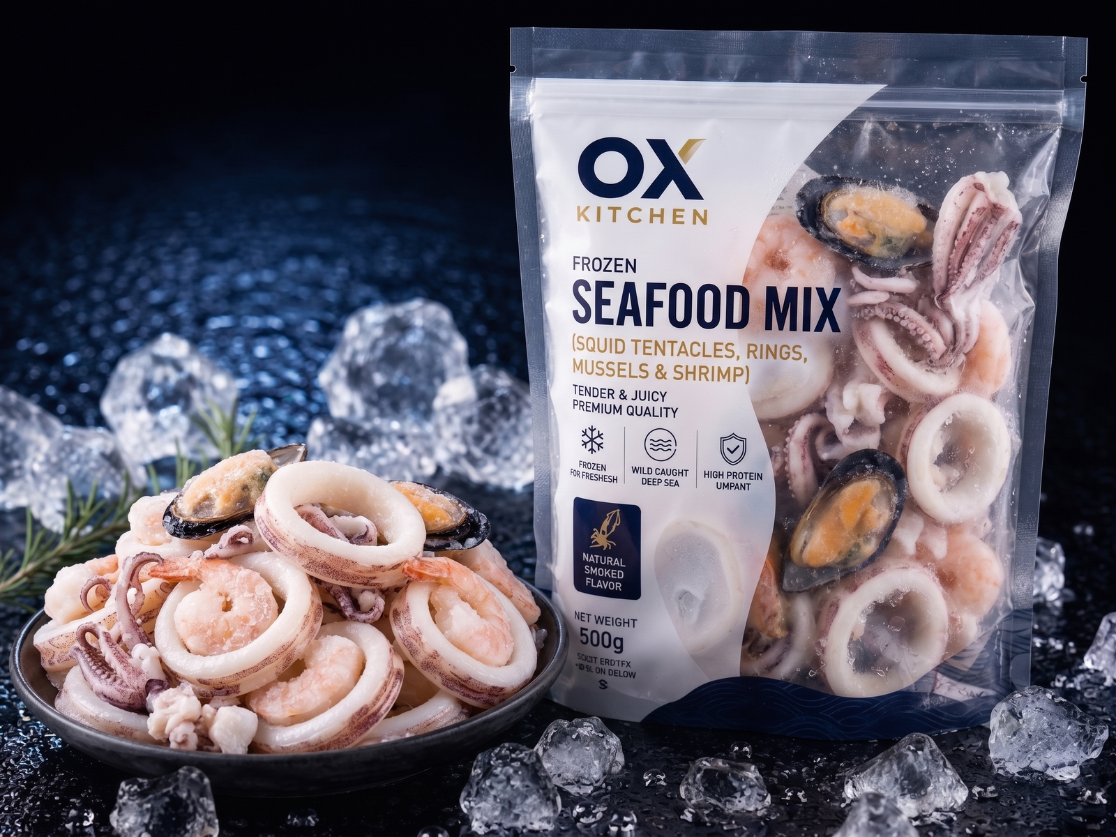 Frozen Seafood Mix